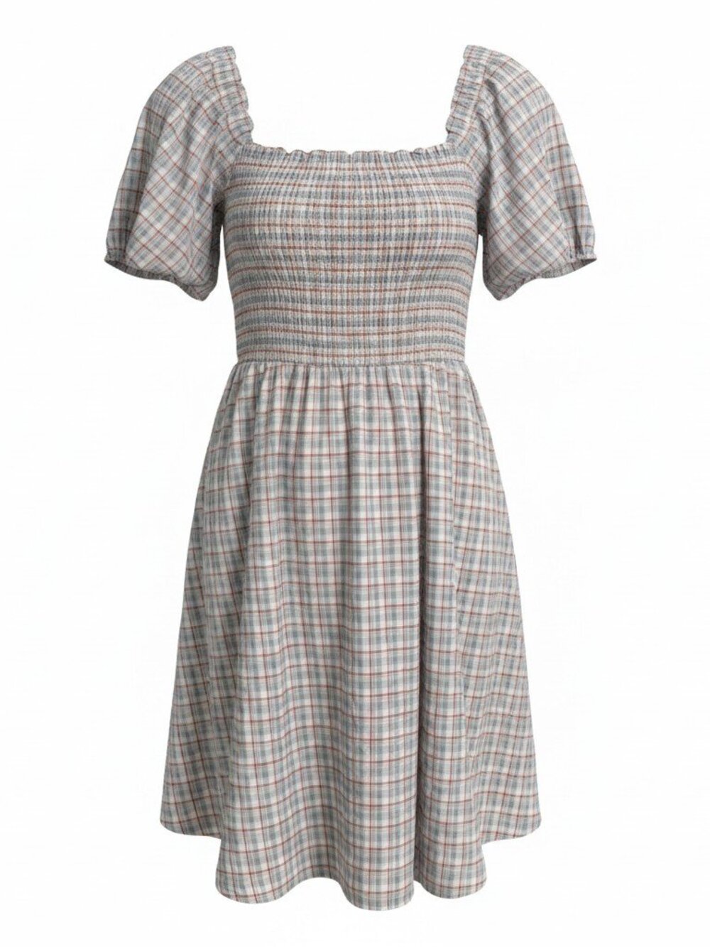 Madewell Seersucker Lucie Tie-Back Mini Dress - Size M